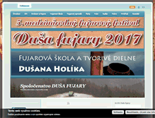 Tablet Screenshot of dusafujary.org